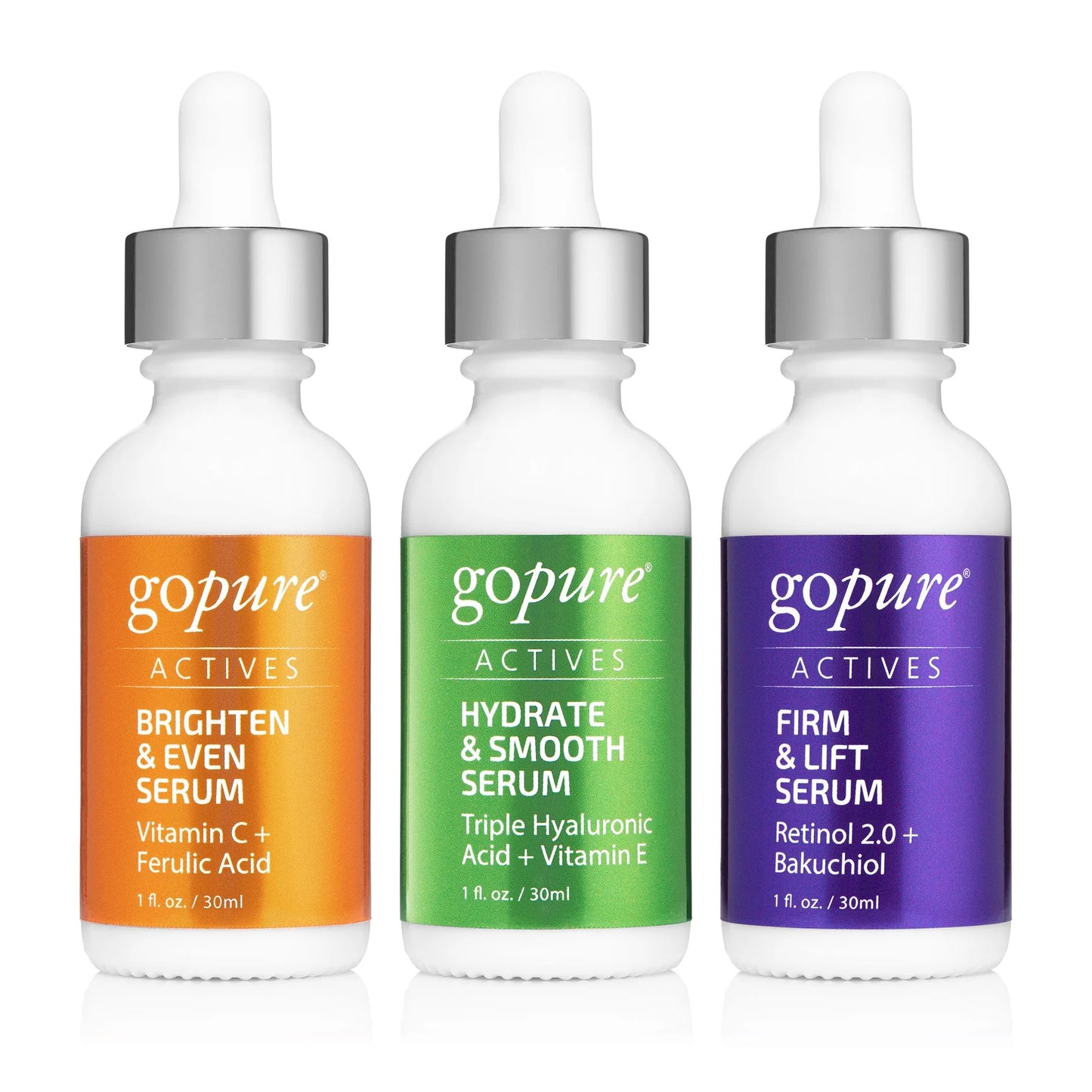 Actives Serum Trio Set